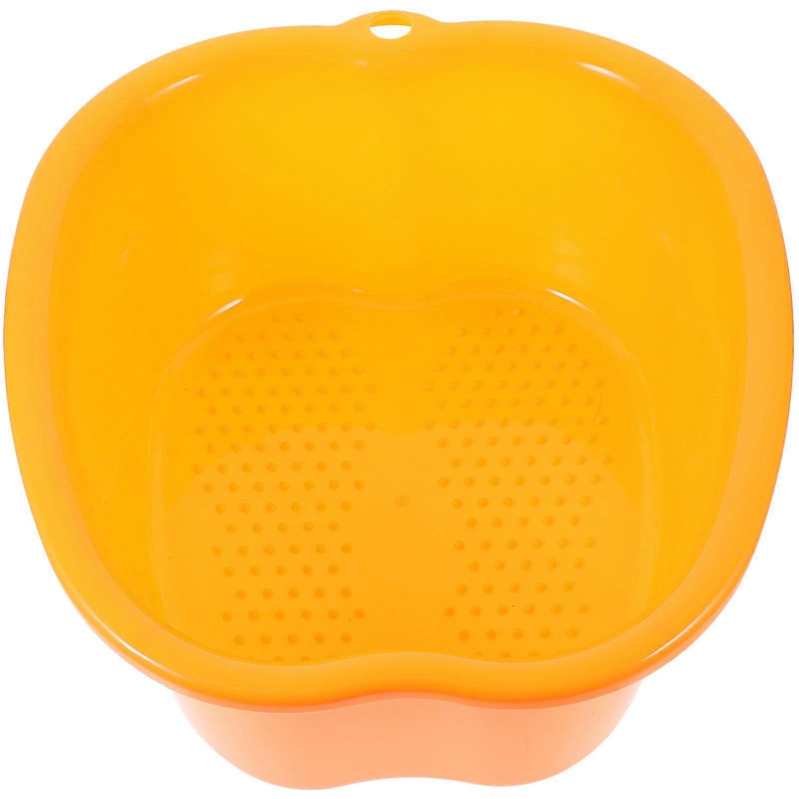 Thickened Foot Bath Bucket with Acupoint Massage Design for Relaxation and Gifting