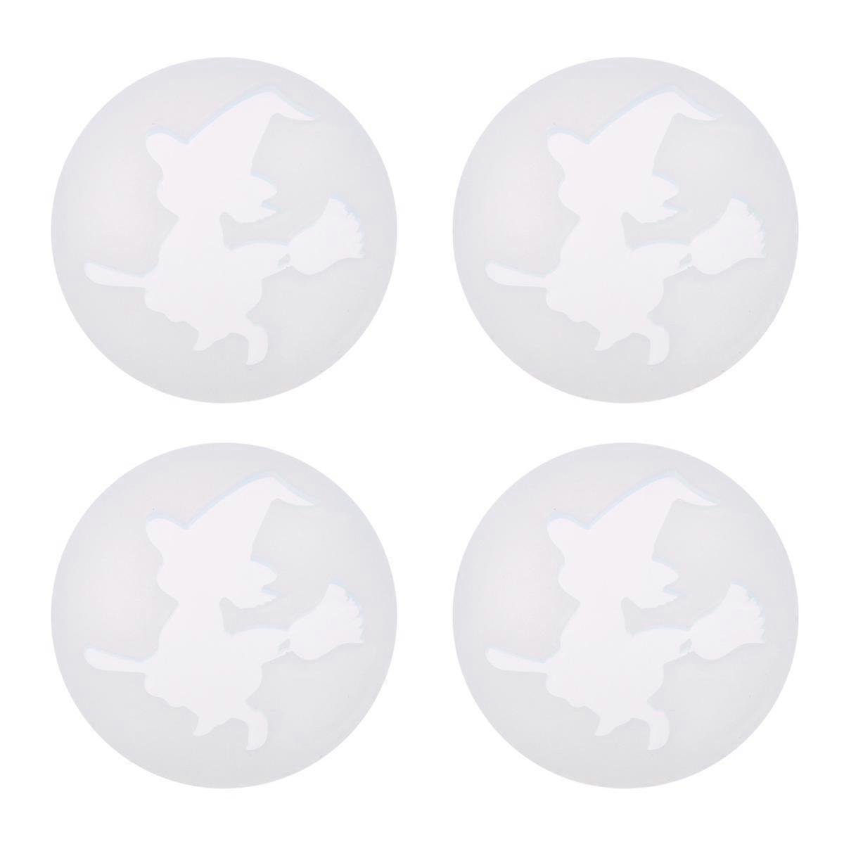 Silikonform, Hexenform, für DIY-Schmuck- und Bastelprojekte, 4-teiliges Set
