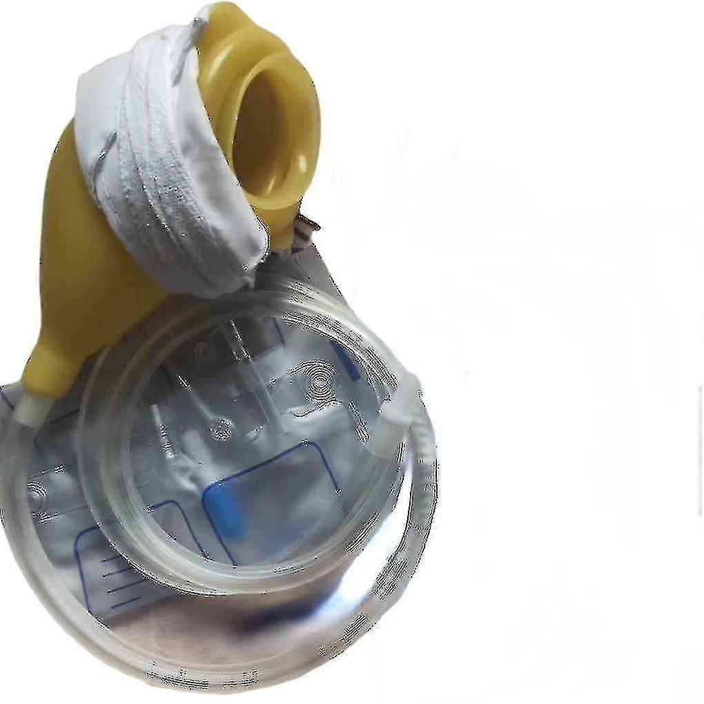 SNQTV-Ensemble de sacs de collecte d'urine pour hommes Sangle d'incontinence urinaire 1000ml