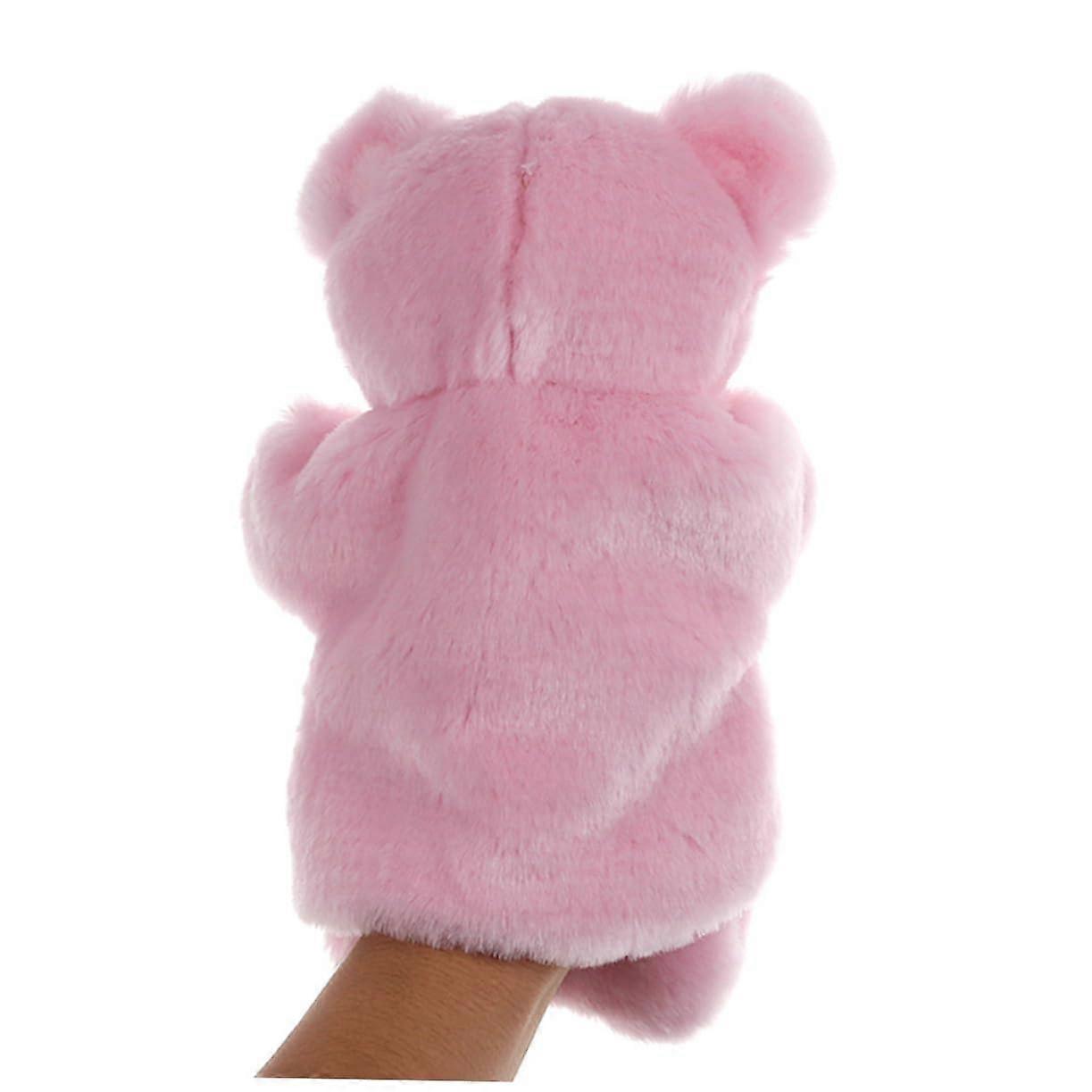 Hand puppets for toddlers, pink