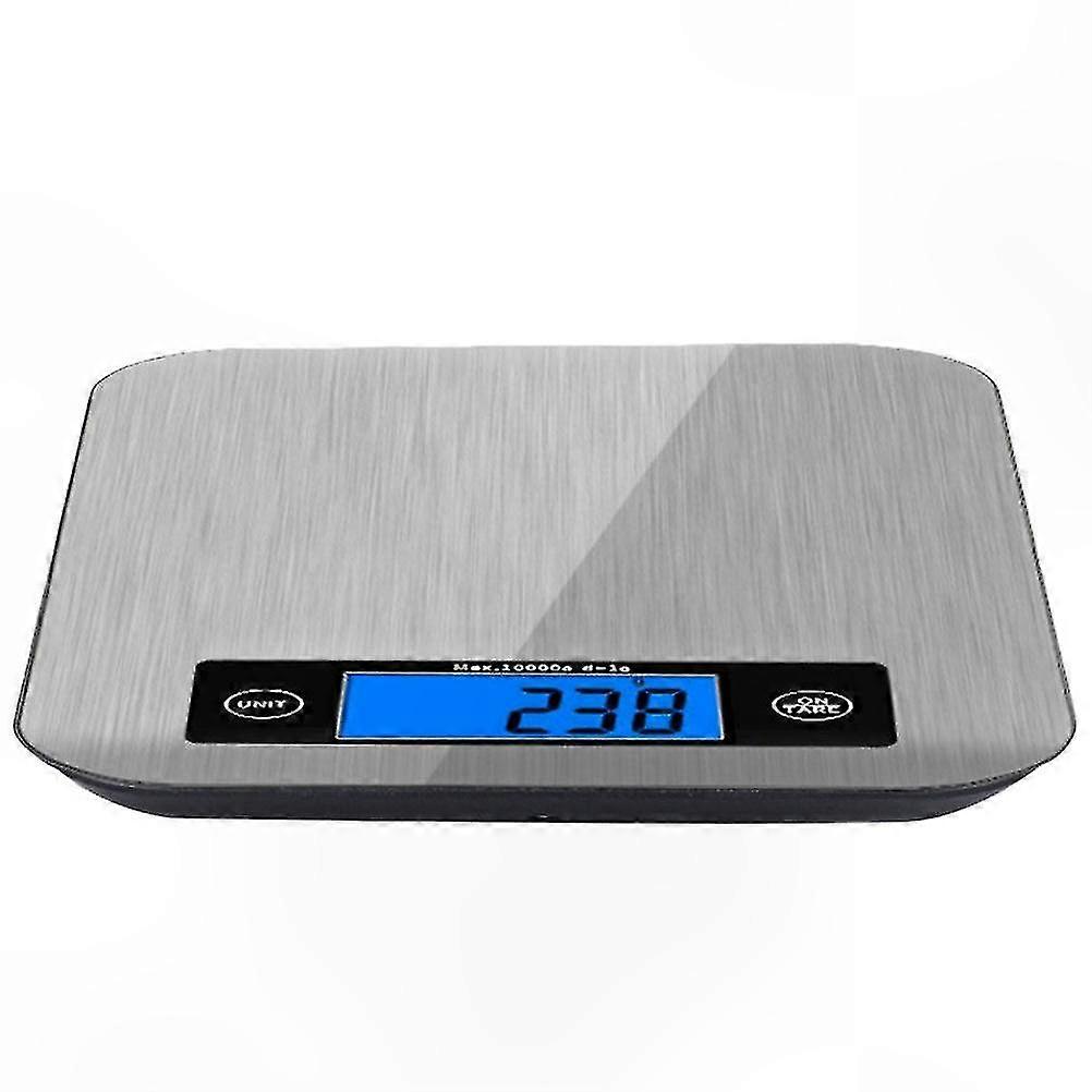 High Precision 10kg Kitchen Scale with Stainless Steel Panel for Baking and Cooking Needs