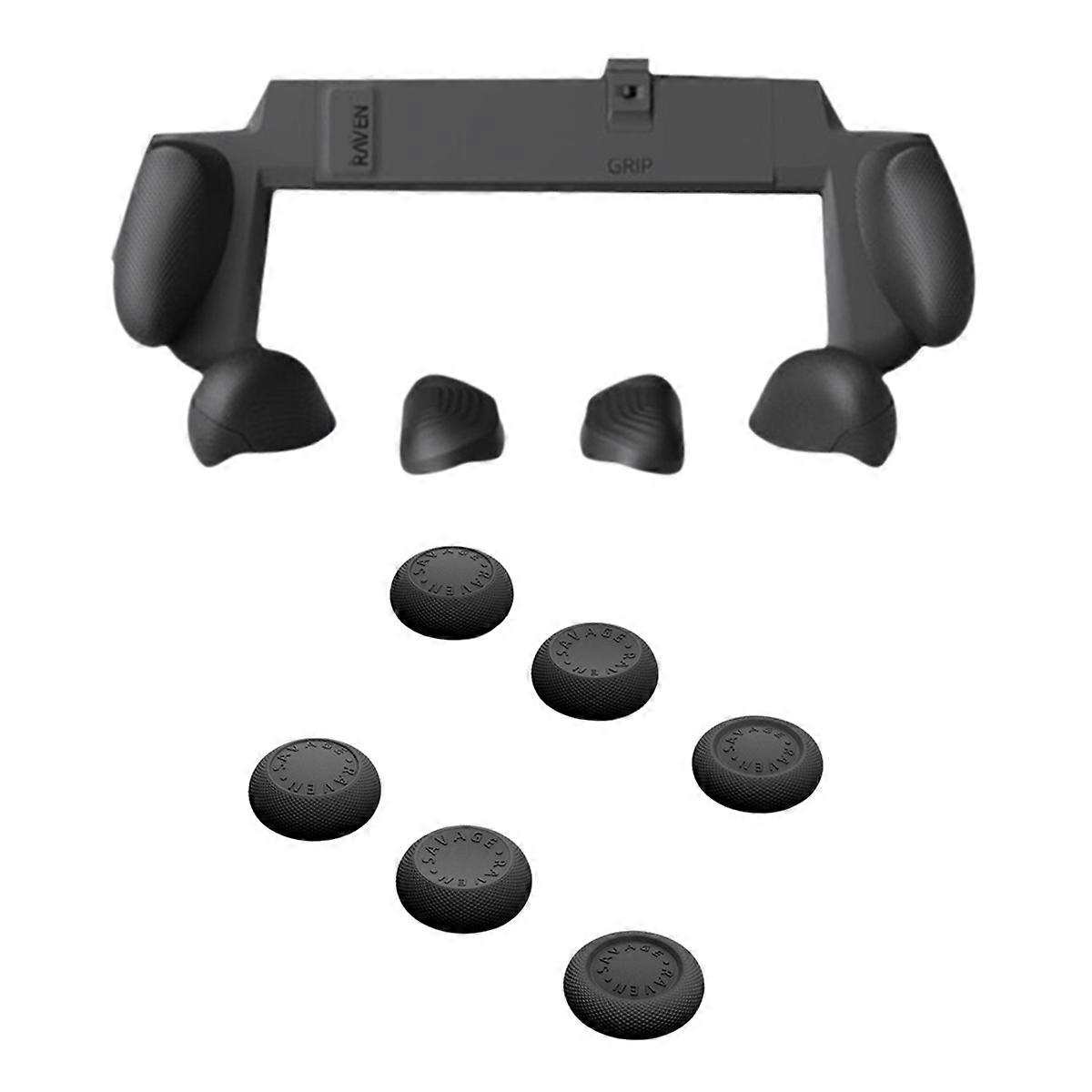 For Switch2 Case Plastic Grip Protective Shell+Joystick Caps Kit for Switch2 NS2 Grip Case Dust-Proo