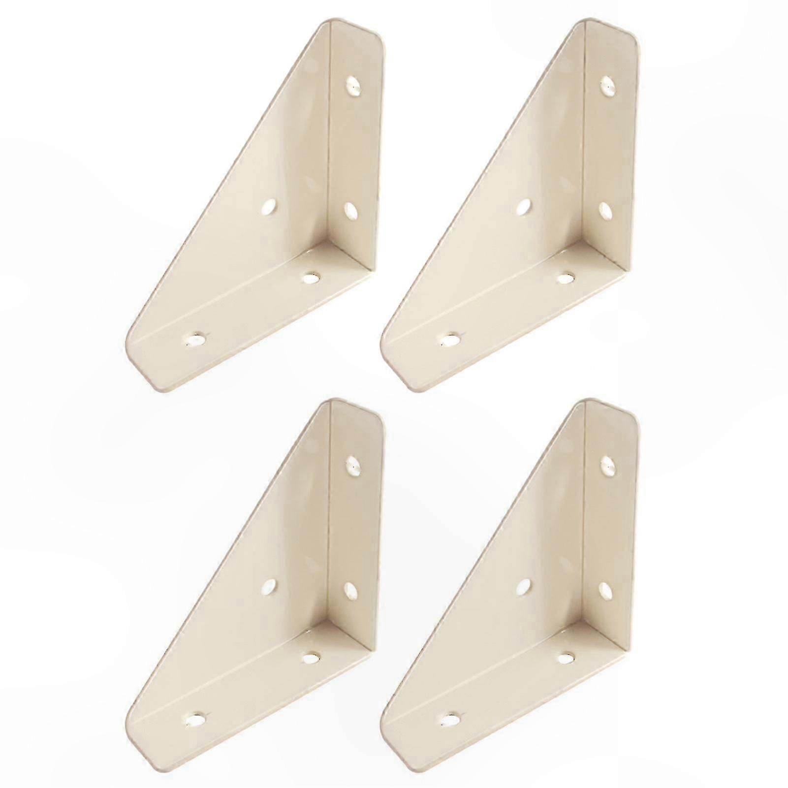 4PCS Durable 90° Corner Braces | Rust-Resistant Angle Connectors for Structural Support