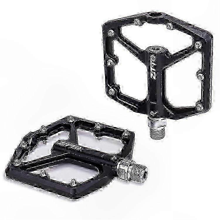 Bicycle Flat Pedals with Steel Axis and 32 Spikes for Cycling Replacement