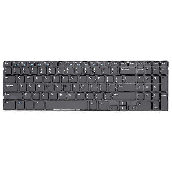 Replacement Keyboard Durable Comfortable Replacement Keyboard for DELL 15R-5521/3521/2521/3537/5528/2528/5537/5535Black