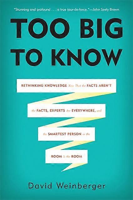 Too Big To Know - David Weinberger - Technology: general issues - Basic Books - Paperback
