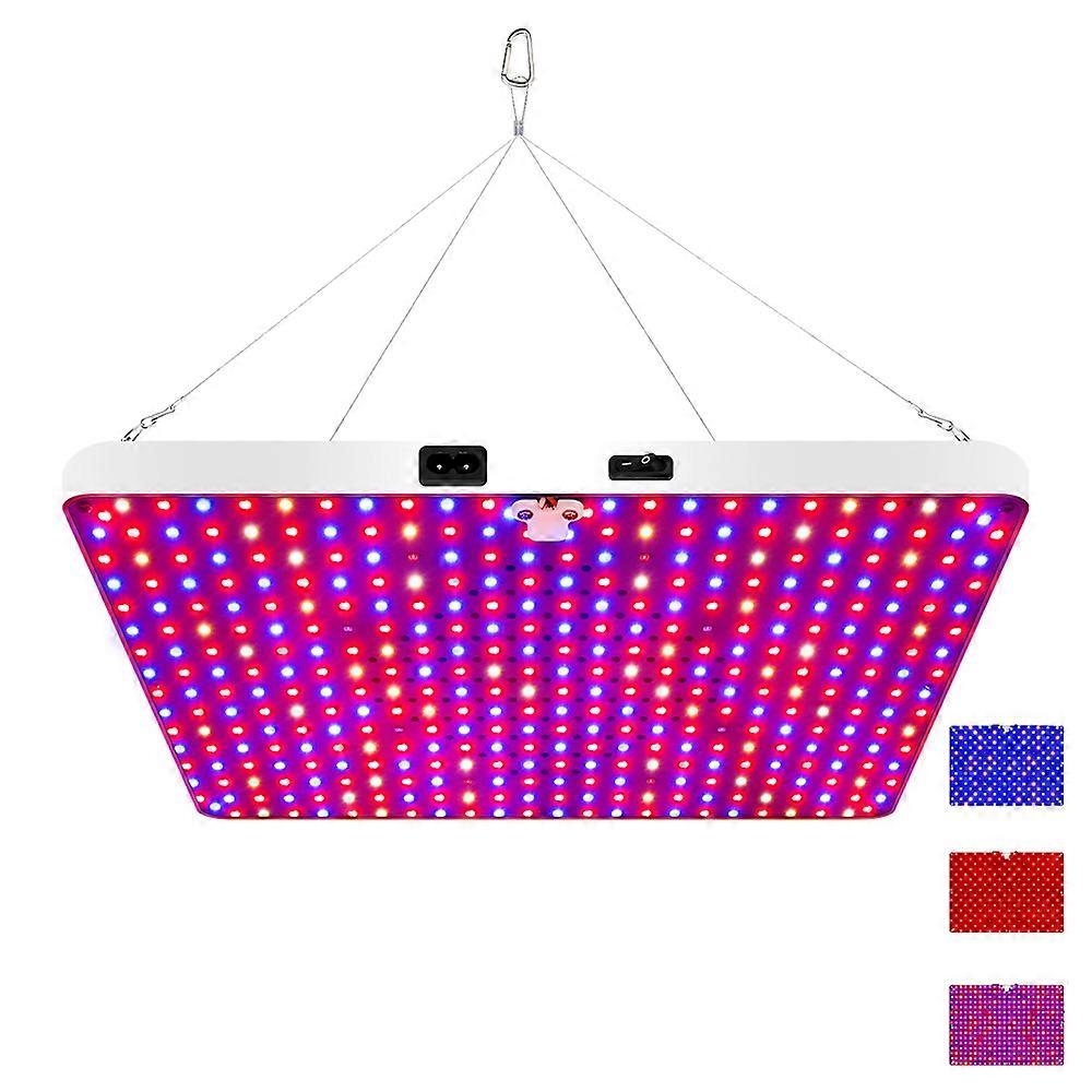 TKdaddy Style G VEG and Bloom Segmented Full Spectrum Growing Lamp Hanging Wire Rectangular Plant Grow Light, EU Plug