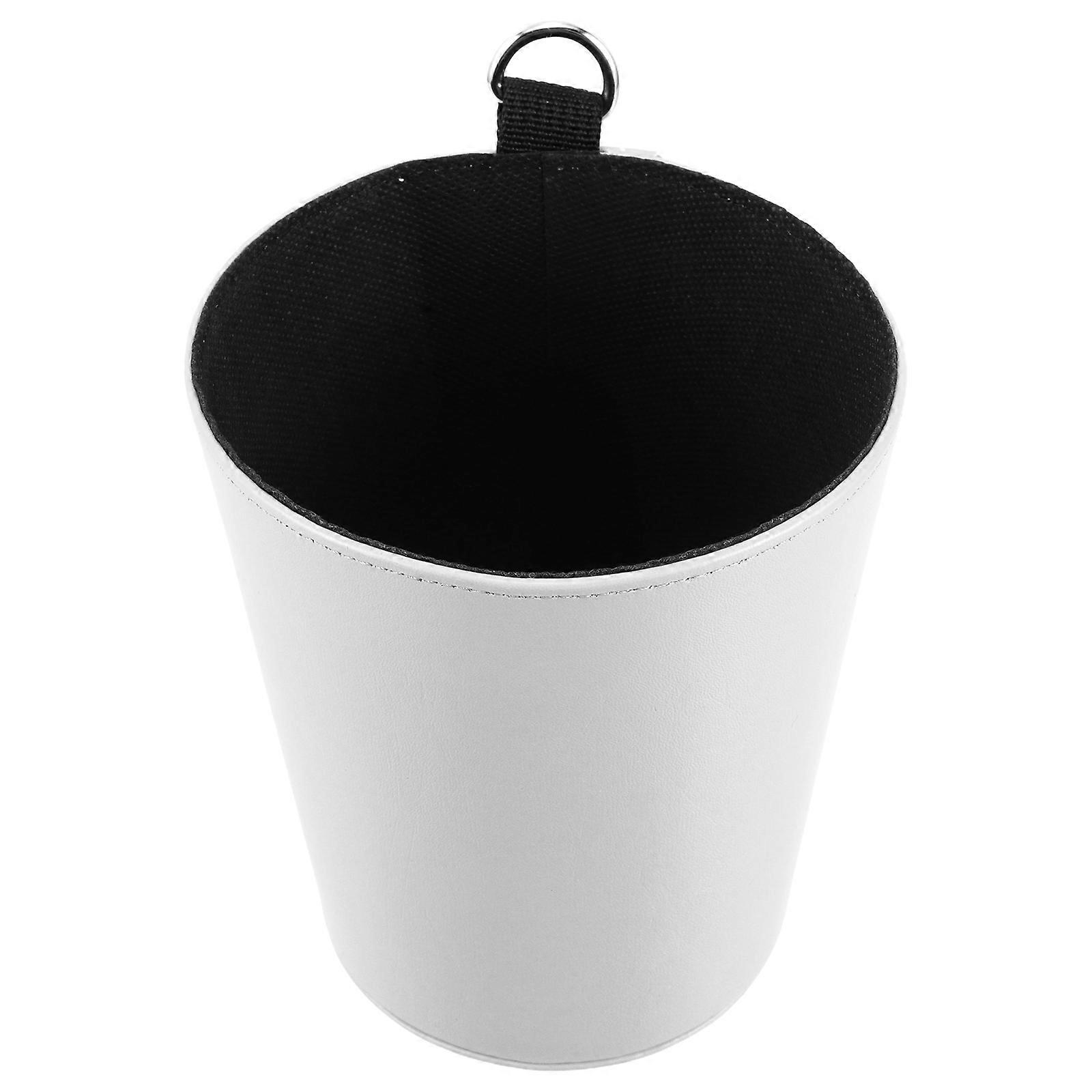 Vehicle Trash Can Car Garbage Can Daily Driving Artificial PP 15.20X13.00X13.00CM 1Set