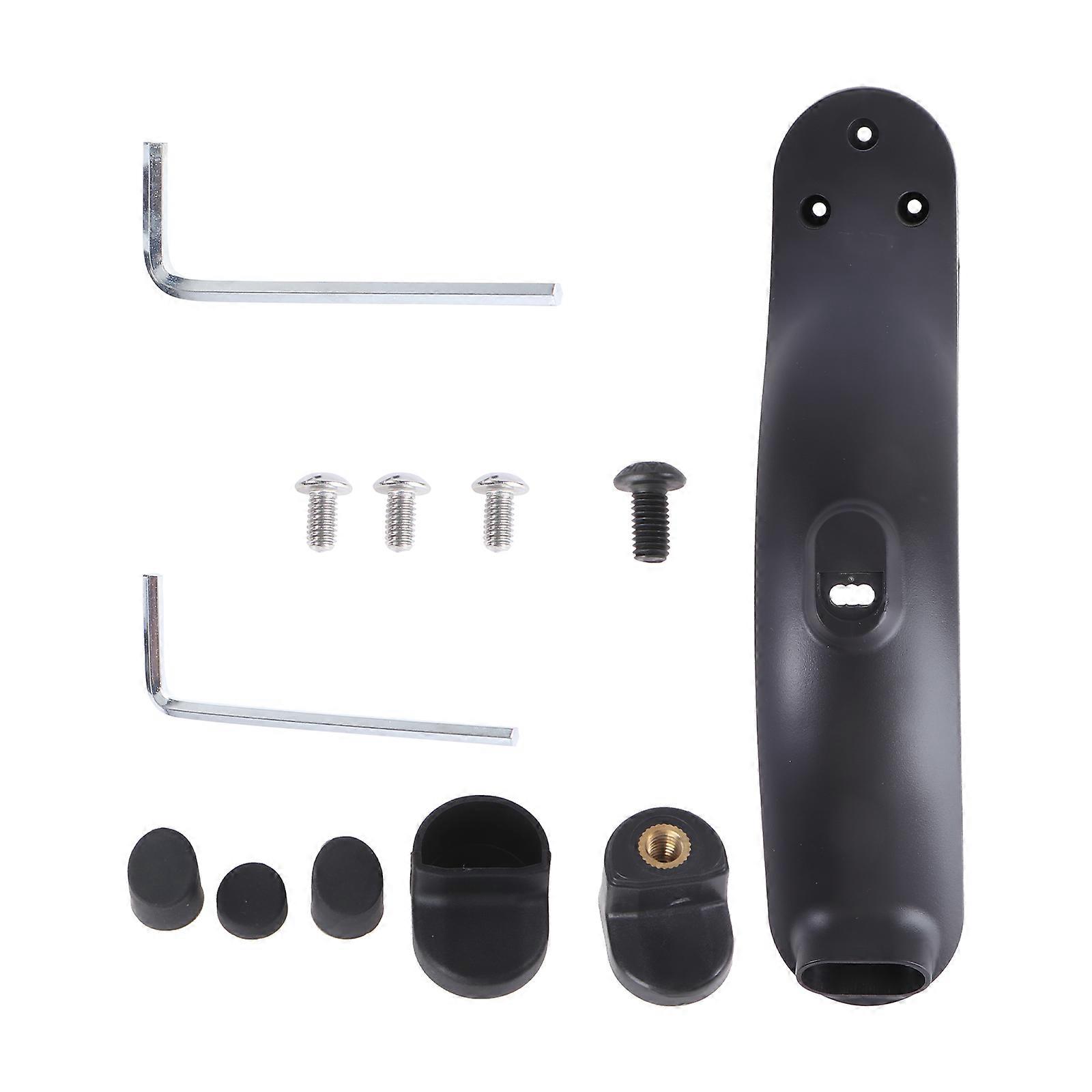 Scooter Replacement Accessory Mudguard Electric Scooter Support 26x5cm Black Reduce Cleaning Needs 1Pack