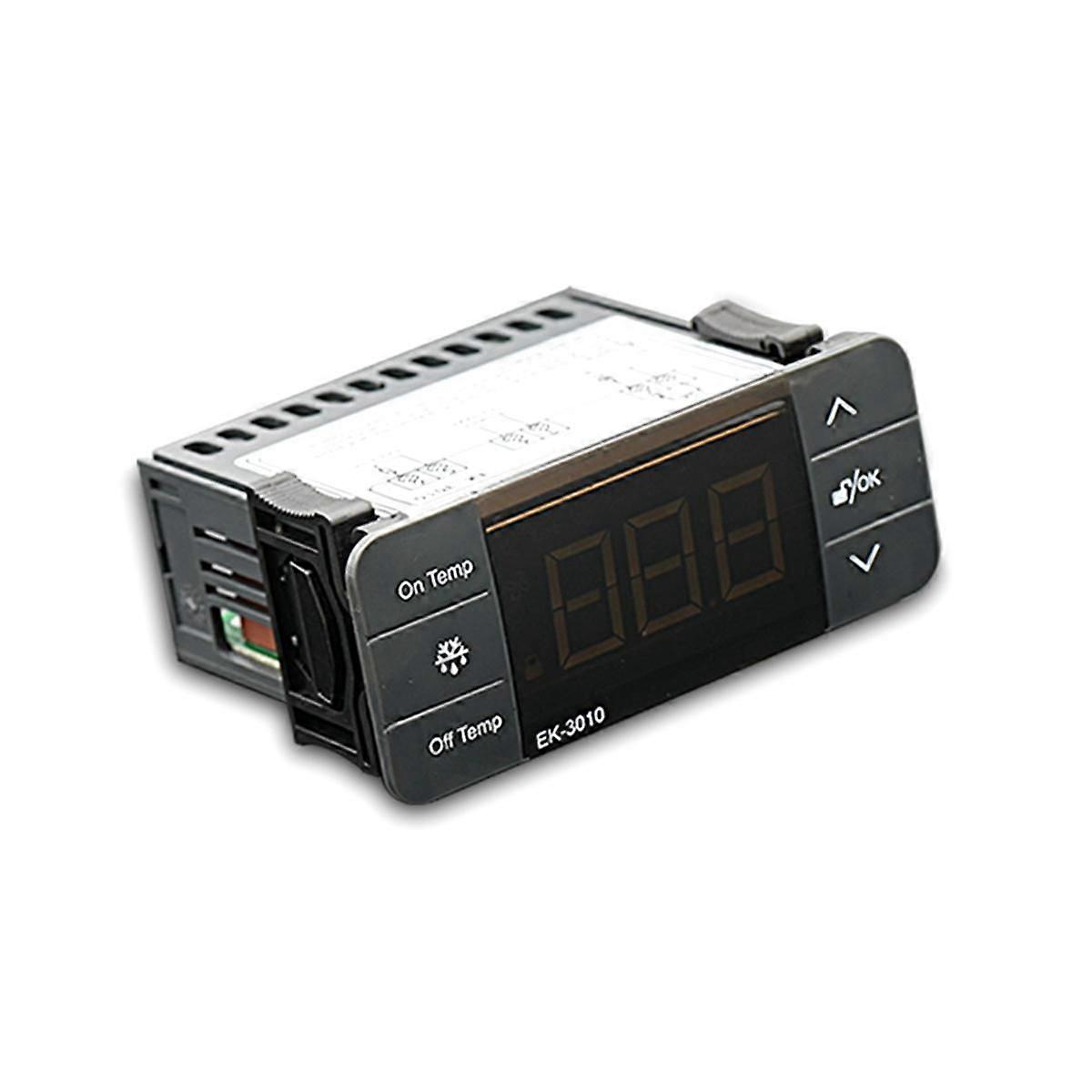 EK-3010 Temperature Controller 220V Sensor Refrigeration Heating Alarm Thermostat with Probe for Co