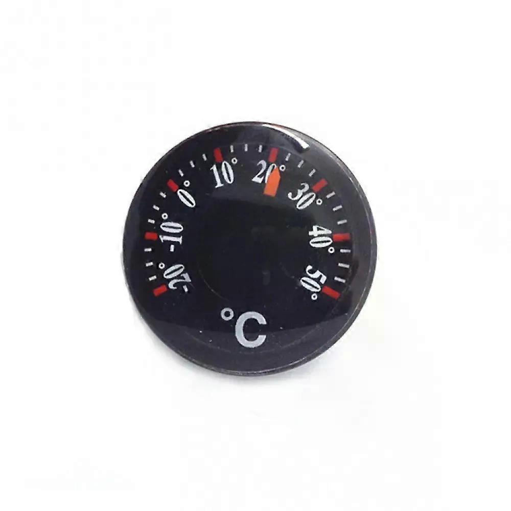 5PCS 20mm Thermometer Plastic Celsius Mini Outdoor Temperature Meter Waterproof Thermometer -20-50 General Pointer Thermometer