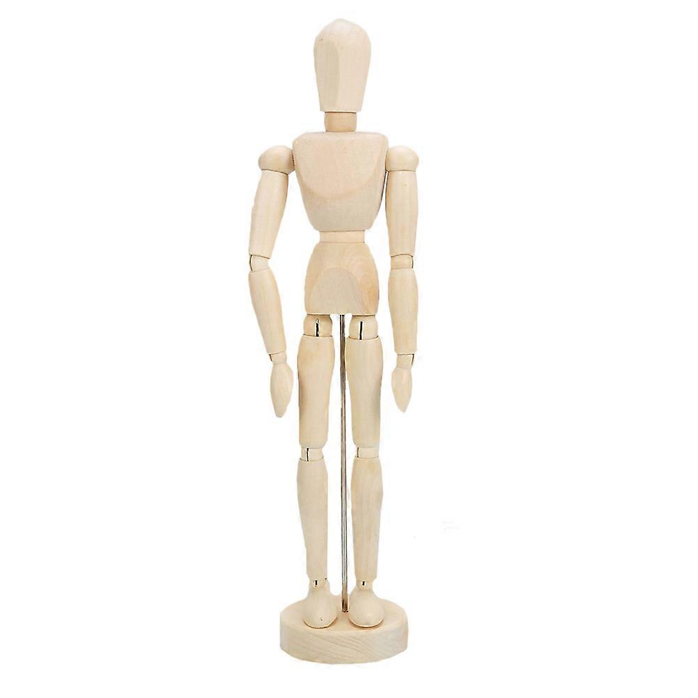 Wooden Joints Puppet Ornament for Creative Drawing