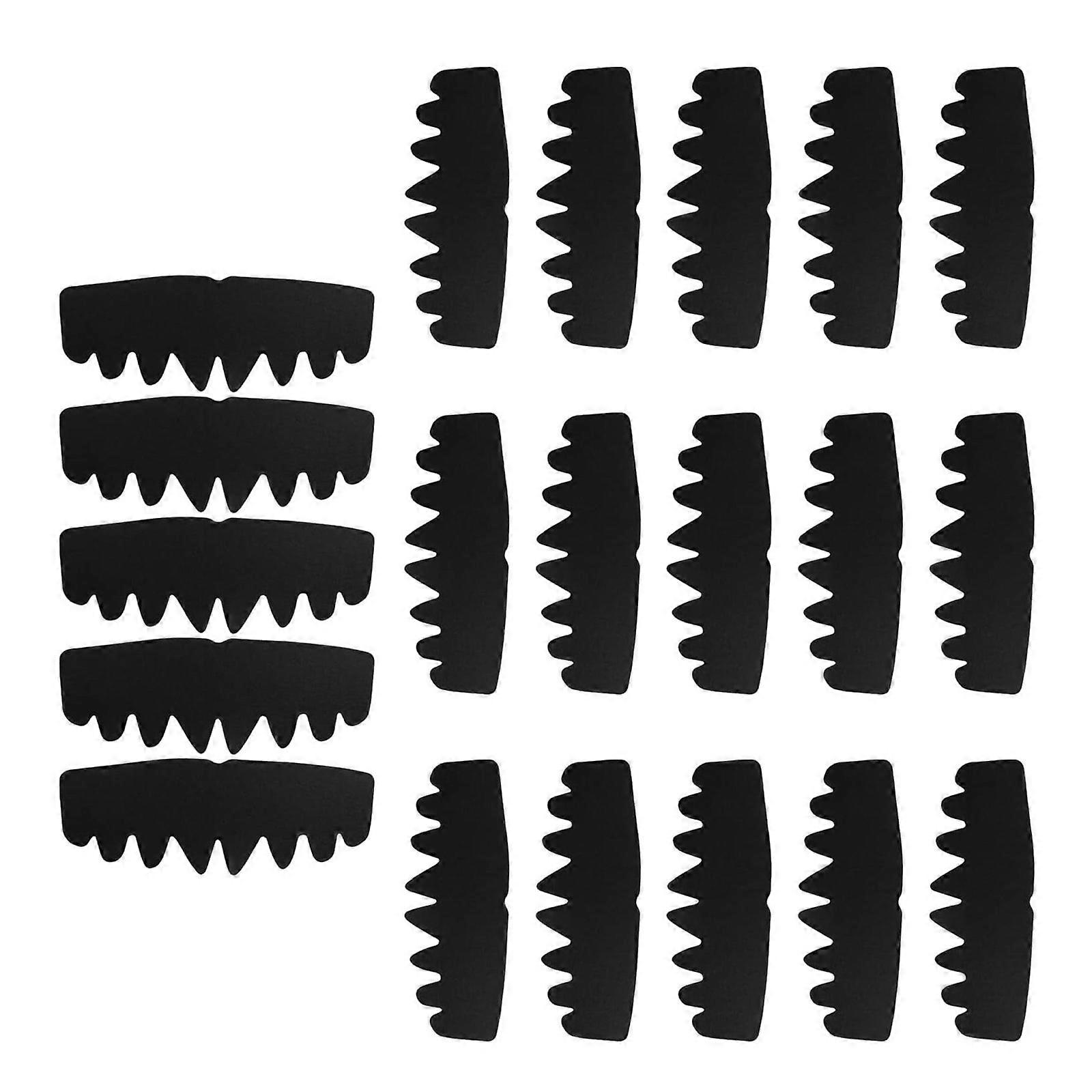 20PCS Breathable Cap Inserts Breathable Polyester Hat Liner Support for Baseball Hat Storage and Travel Use Multicolor