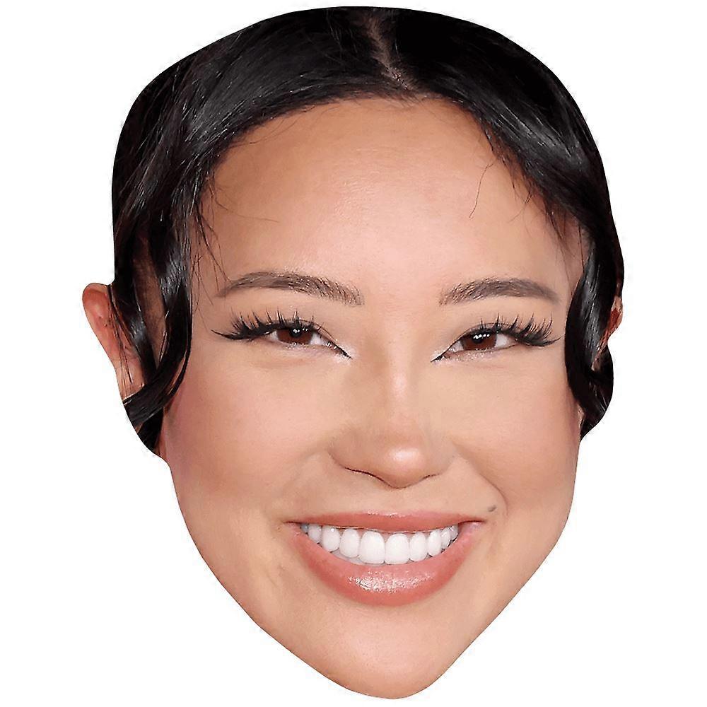 Ashley Yi (Smile) Celebrity Mask, Flat Card Face
