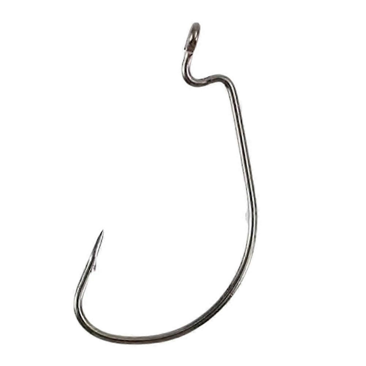 Wide Belly Crank Hook Luya Crank Hook Red Worm Hook Fish Hook 2/0