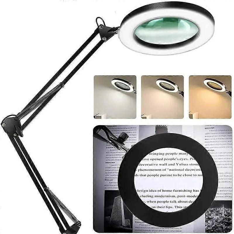 72Led 8x/10x Usb Magnifying Glass With 3 Colours Light (10 Different Variants Available)