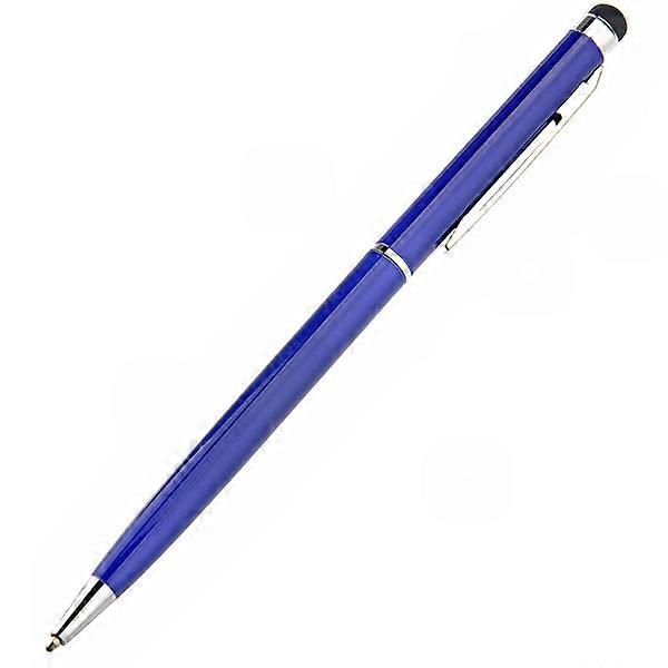 Handwriting Stylus Pen for Touch Screen Use 2-in-1 Pen Blue