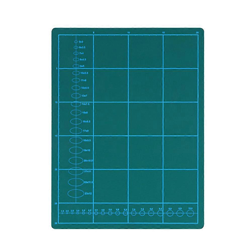 Non-Slip Cutting Mat Square Gridded Mat for Paper Model 2Pcs Set