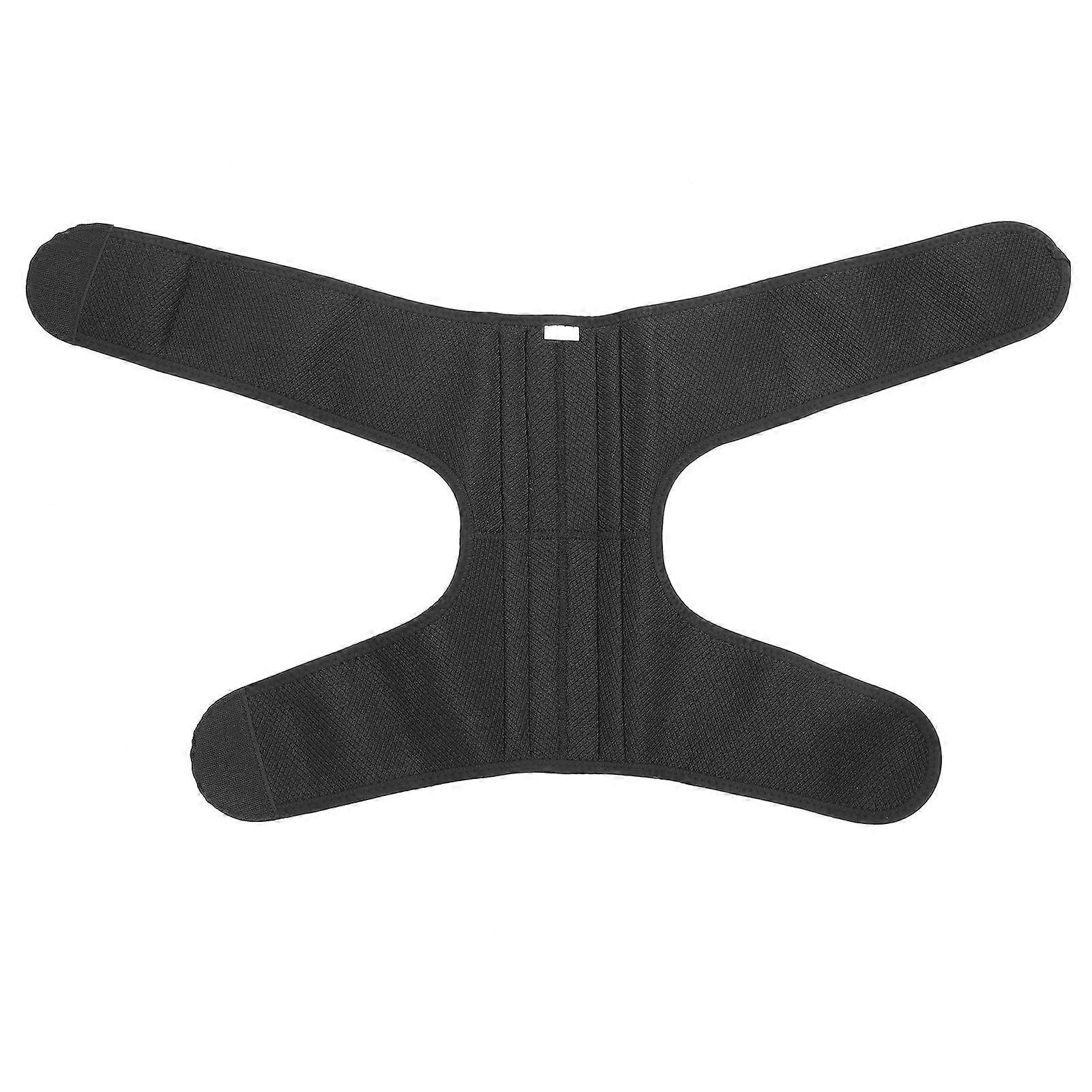Adjustable Hip Brace Stabilizer Sciatica Pain Relief Groin Compression Wrap (Black)L