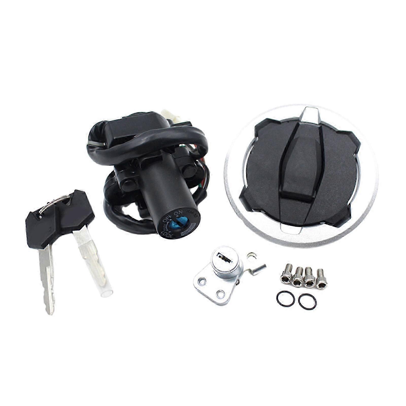 Complete Lock Set Easy to Install & Durable Fuel Caps Convenient Lock Set Durable Waterproof Lock for X300 KLE300 17-21