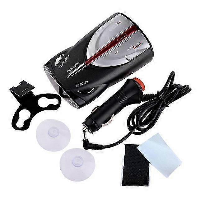 12V car radar detector with 360 degree LED display for Cobra XRS 9880