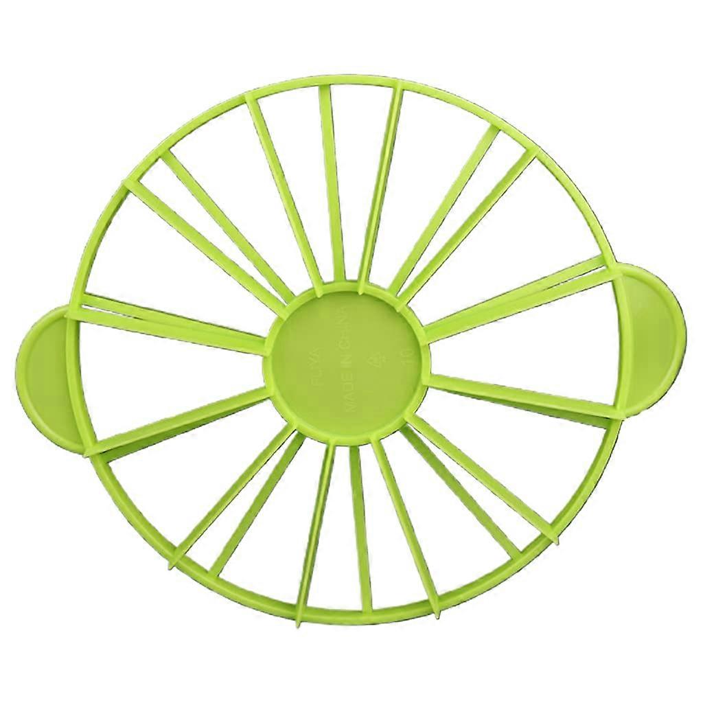 Baking Cake Slicers 10/12 Piece Set Round Equal Portion Marker Divider For Pies And Cakes Green