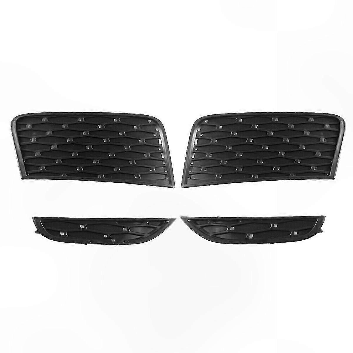 1Set Front Bumper Fog Light Grille Bezel Cover for Range Rover Evoque 2012-2015 LR057397 LR057396 LR026546 LR026545