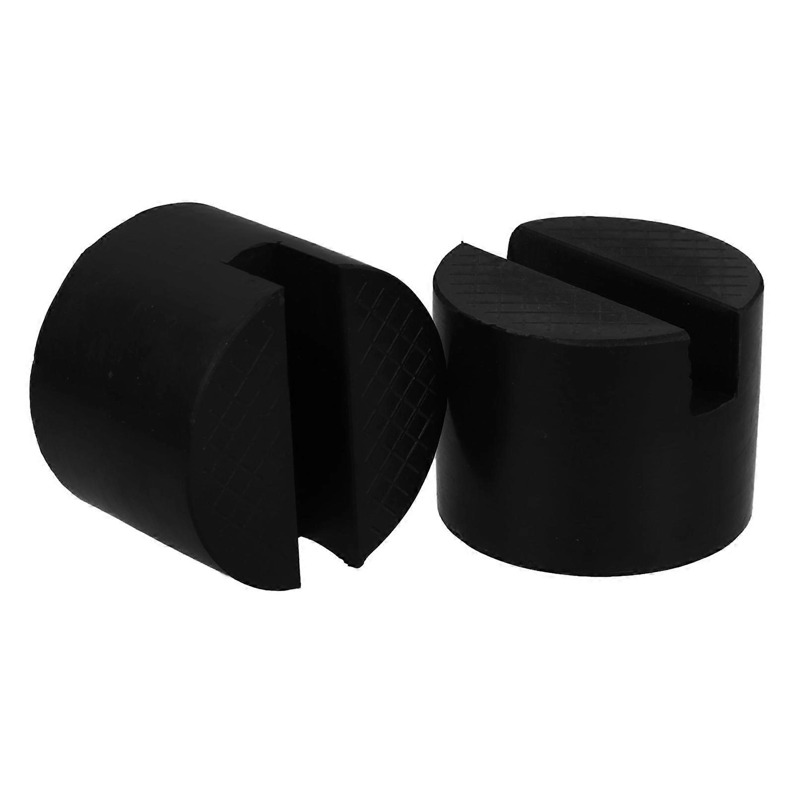 10Pcs Jack Stand Pads Rubber for Vehicle Repair Universal Black Pads
