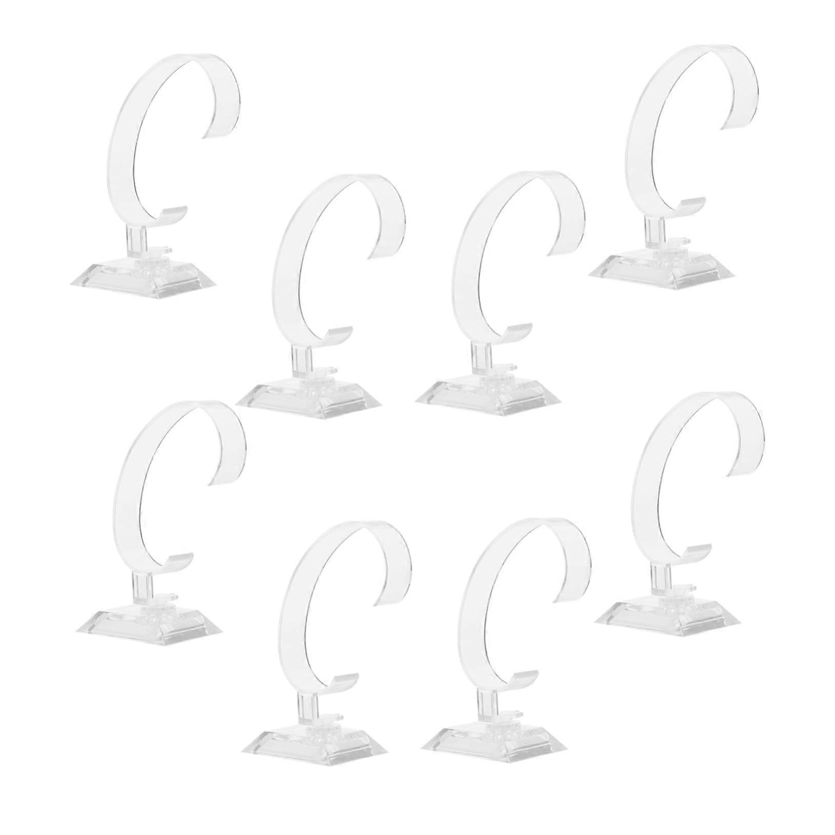 Watch Display Stand 8Piece Set Elegant Jewelry Display Rack Watch Storage Organizer