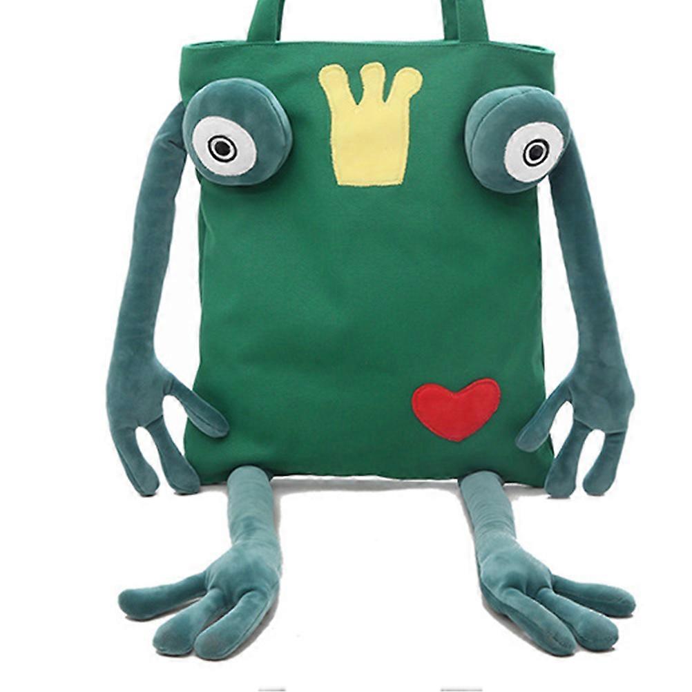 Canvas Tote Bag Large Capacity for Stuff Holding Travel Shaped 2Pcs