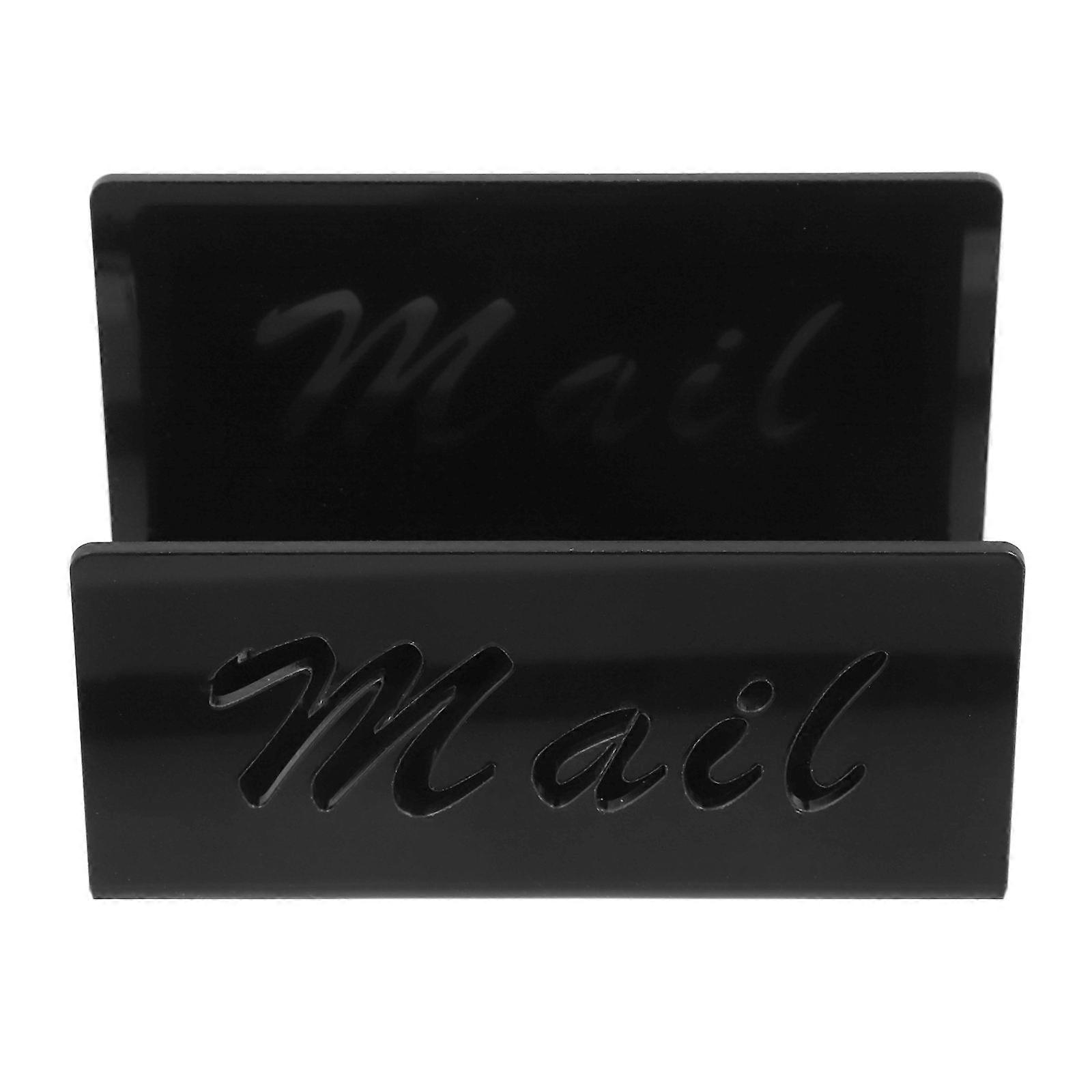 Countertop Letter Holder Acrylic Organizer For Office Use Practical 1Pack