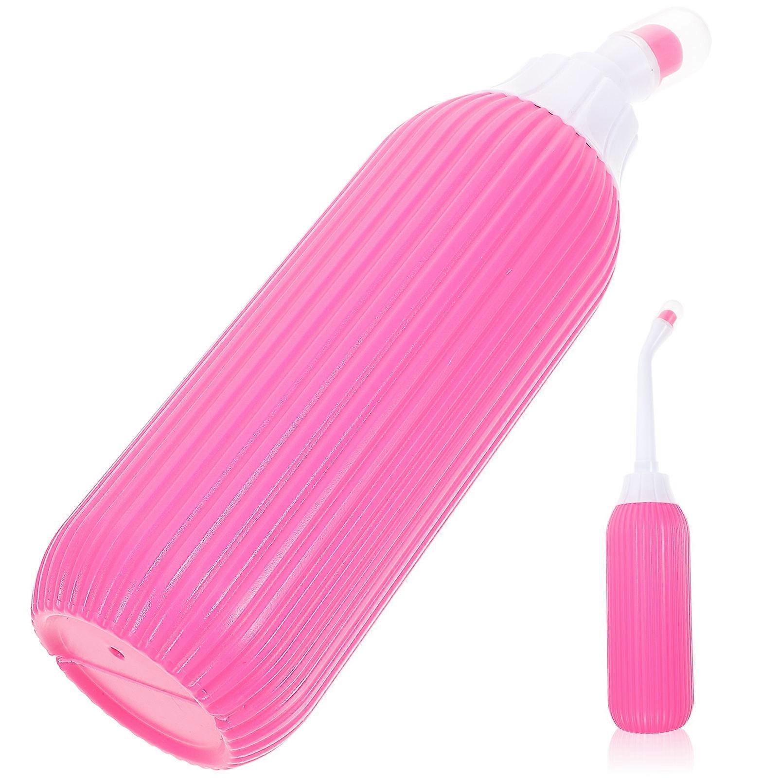 Lightweight Douche Vagina Washer for Easy Cleaning 1Set Pink Eva PP