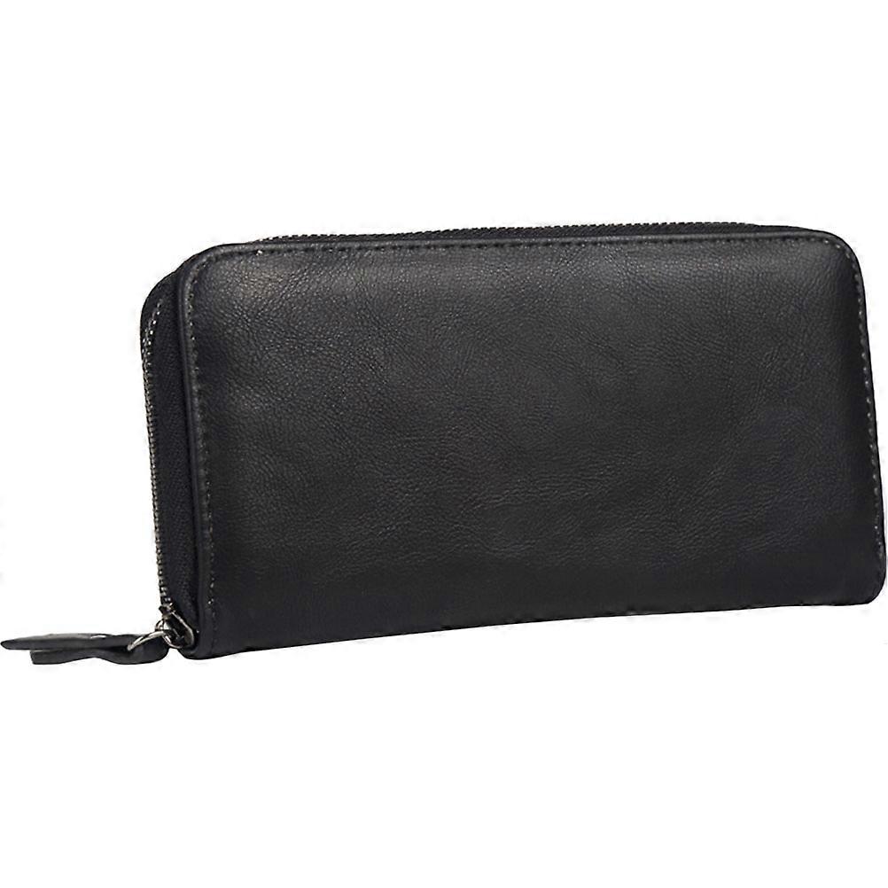 Multi-Function Wallet PU Wallet for Storage 5Pcs Portable Zipper Purse