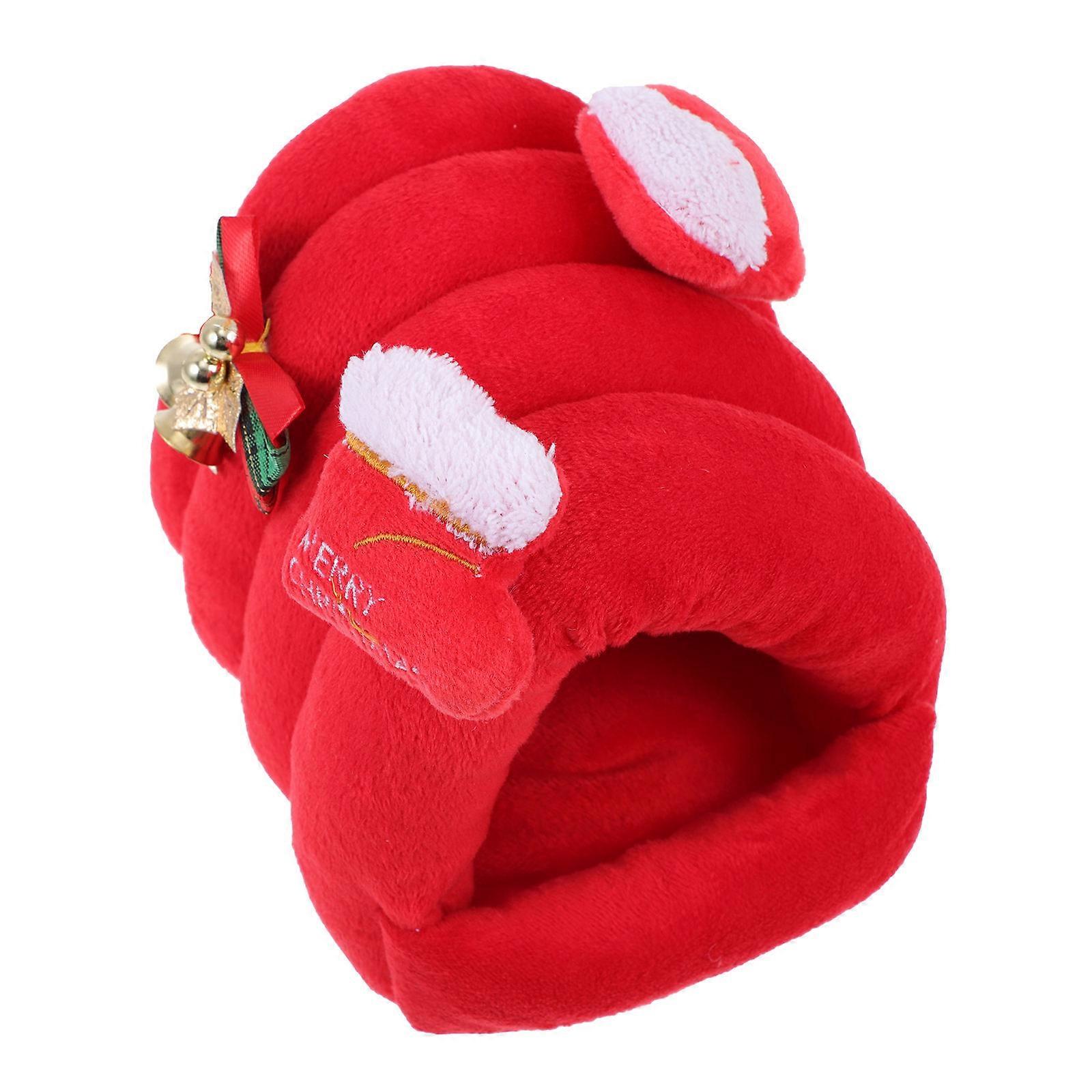 Hamster Warm House Cozy Winter Sleeping Bed for Small Pets 2Pcs