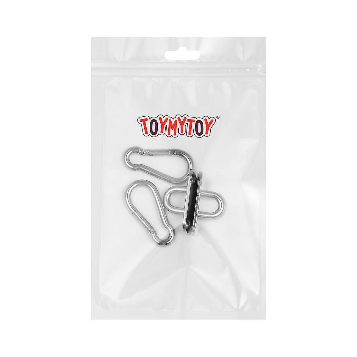 Silver Hammock Hooks for Suspension Straps with 3Pcs Pack