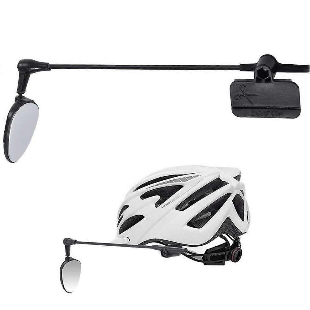Universal Bike Mirror 2Pcs Adjustable Rod Lightweight Clear Vision For Urban Commuting Cycling