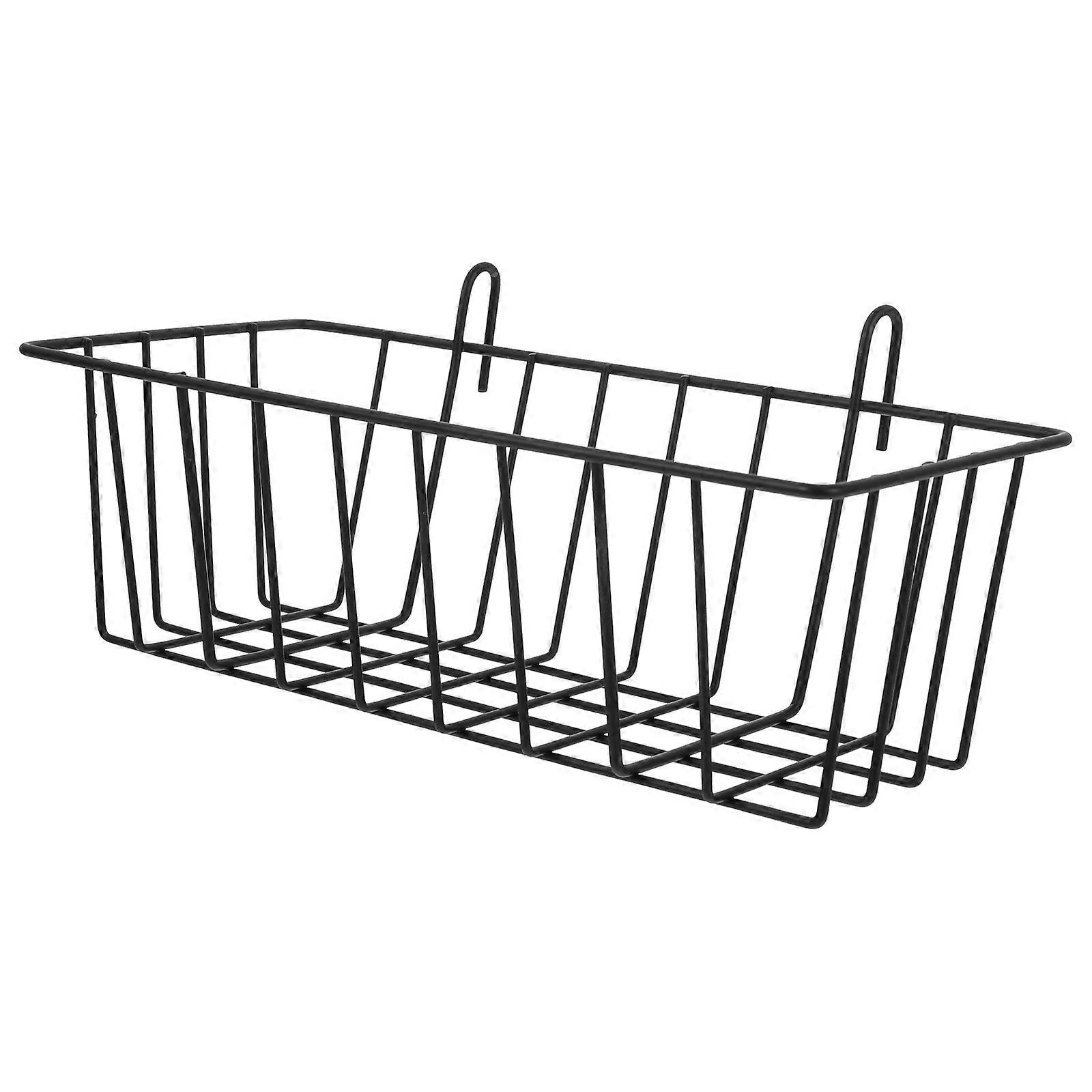 Guinea Pig Hay Feeder Stand Metal Frame Rabbit Cage Smooth Surface 23.00X11.50X10.00CM Space-saving 1Set