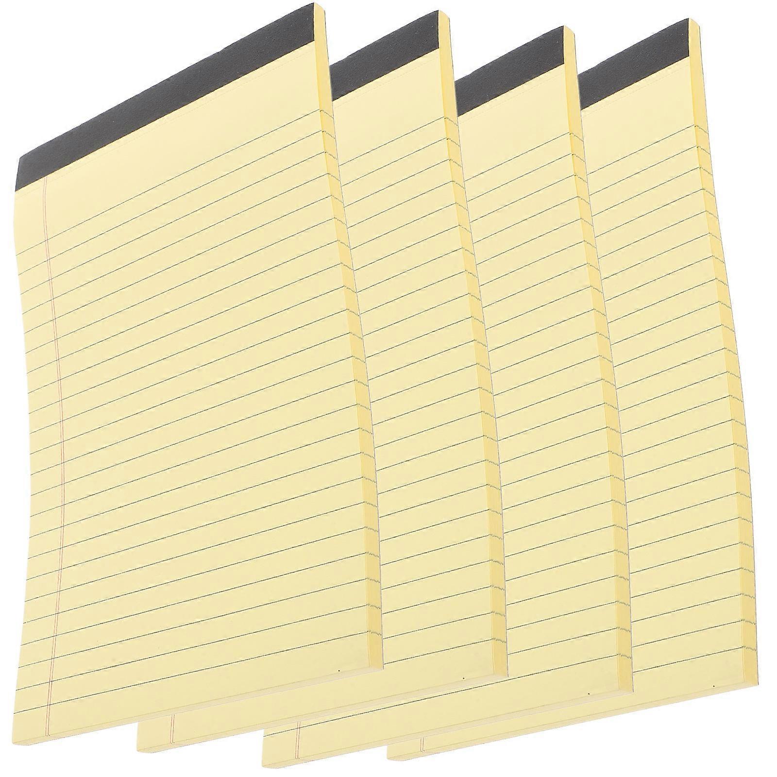 Writing Pads Small Notepad for Home Use 8Pcs Yellow Tearable Memo Pads