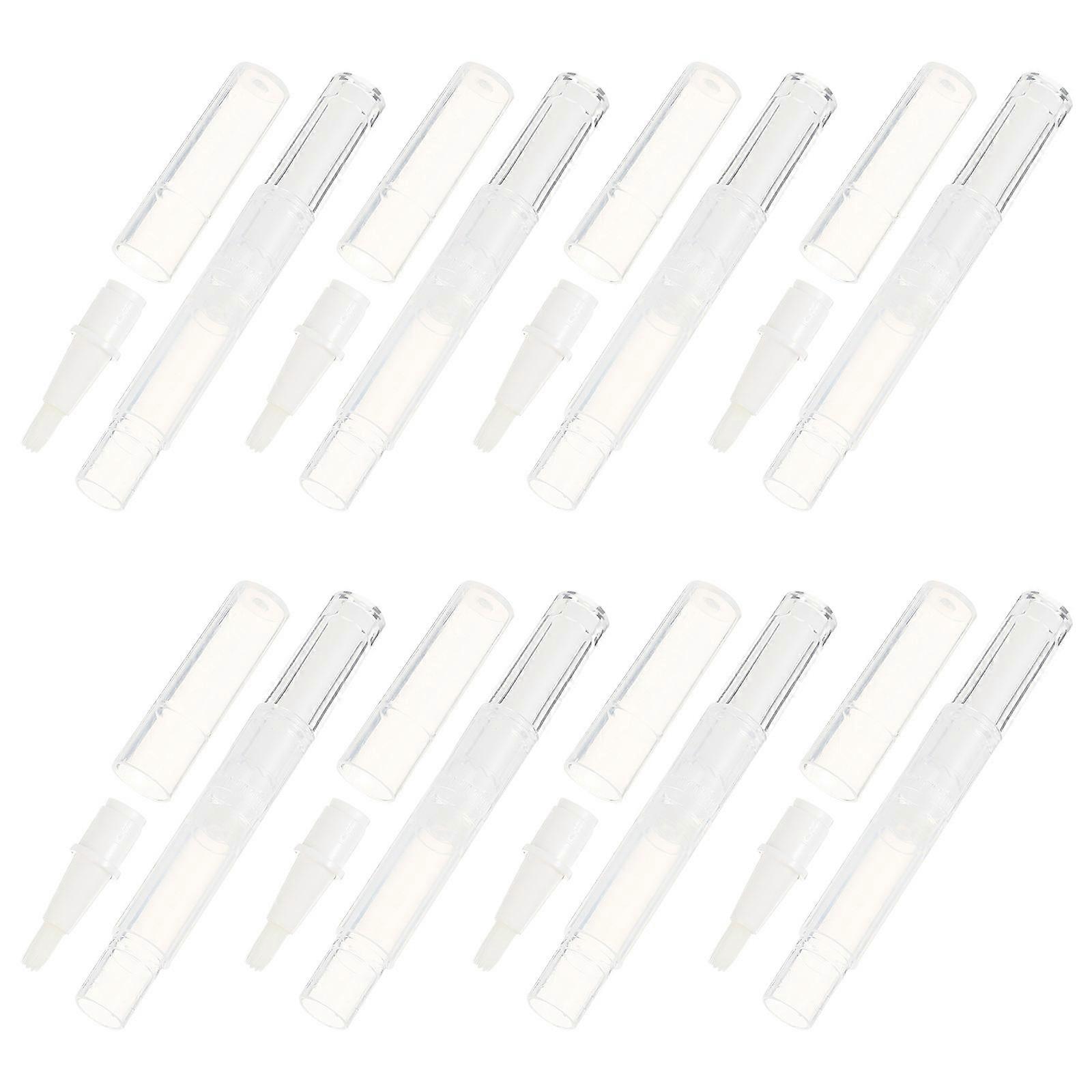Transparent Empty Pens Lip Gloss Tubes Containers For Cosmetic Tools 3ml 10Pcs