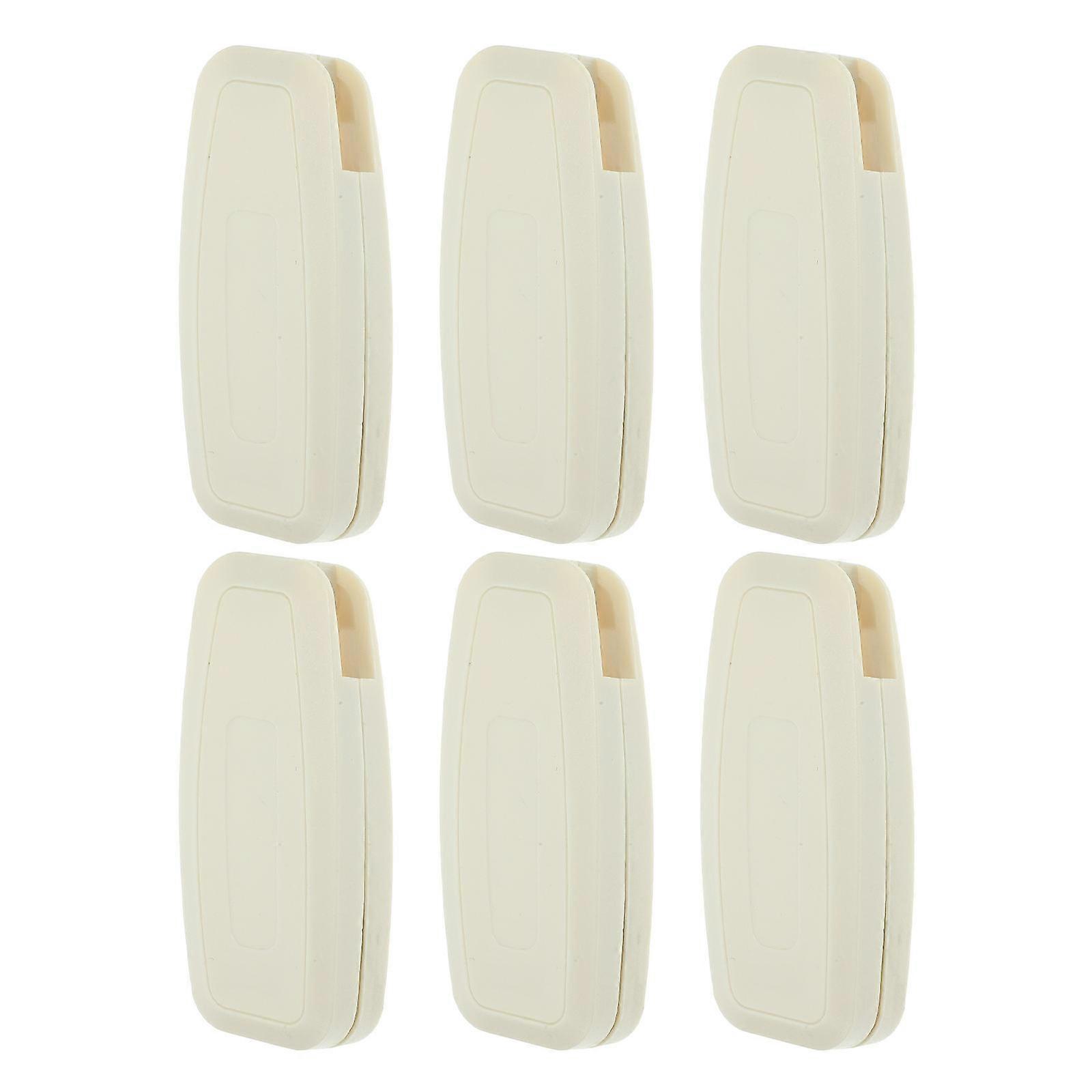 Blind Cord Plastic Handles For Curtain Pcs White Rounded Corners Design Ideal For Interior Design