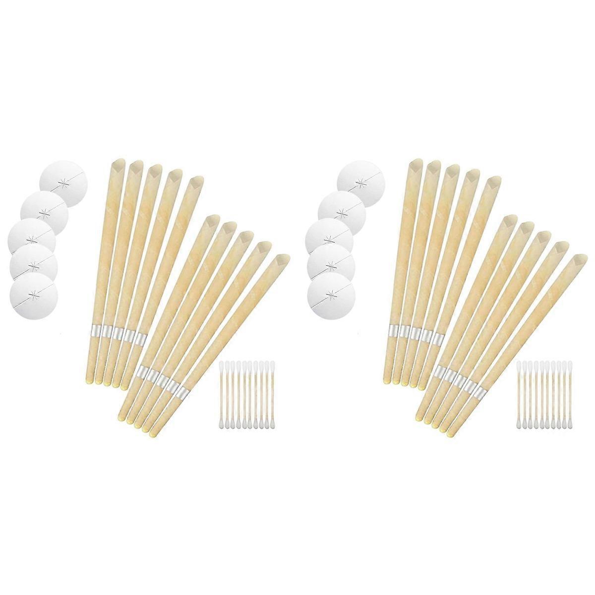 Ear Candle Removal Kit, Ear Cleansing Tool Set,Ear Tool Removal Simple Operation Quick Cleanup for A