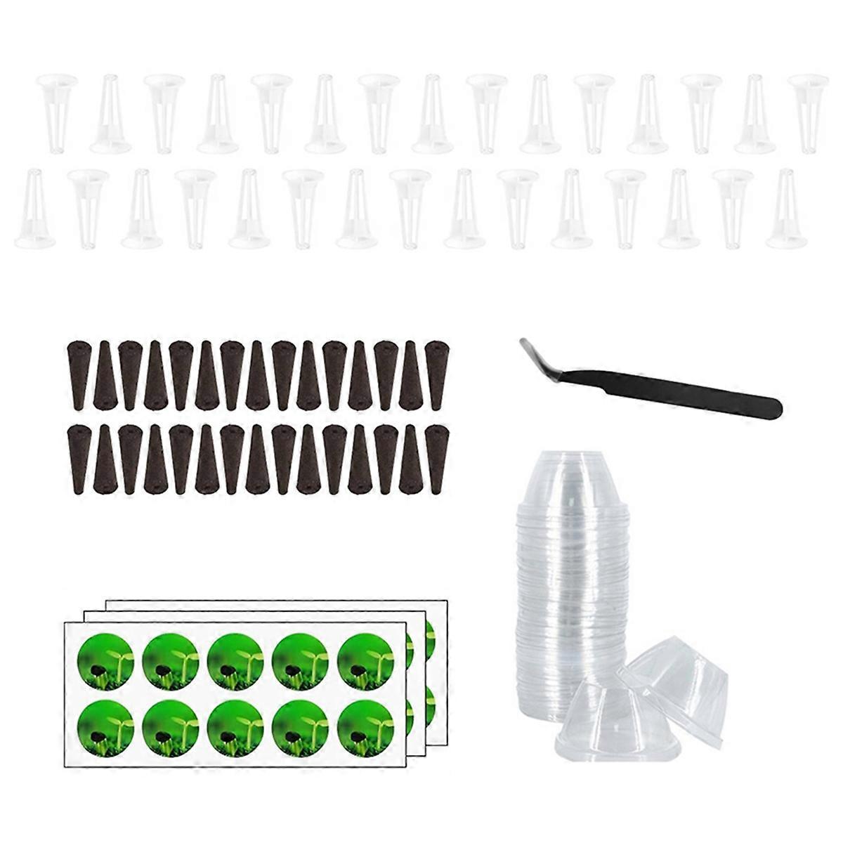 121pcs Seed Pod Kit Compatible for Aerogarden