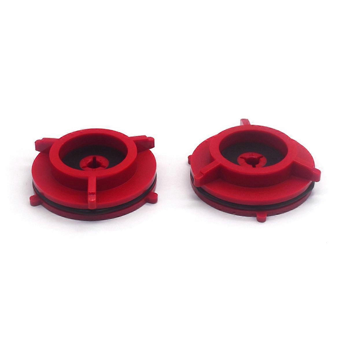 1 Pair Hub Adapters 10 Inch Opener for Reel to Reel Tape Red