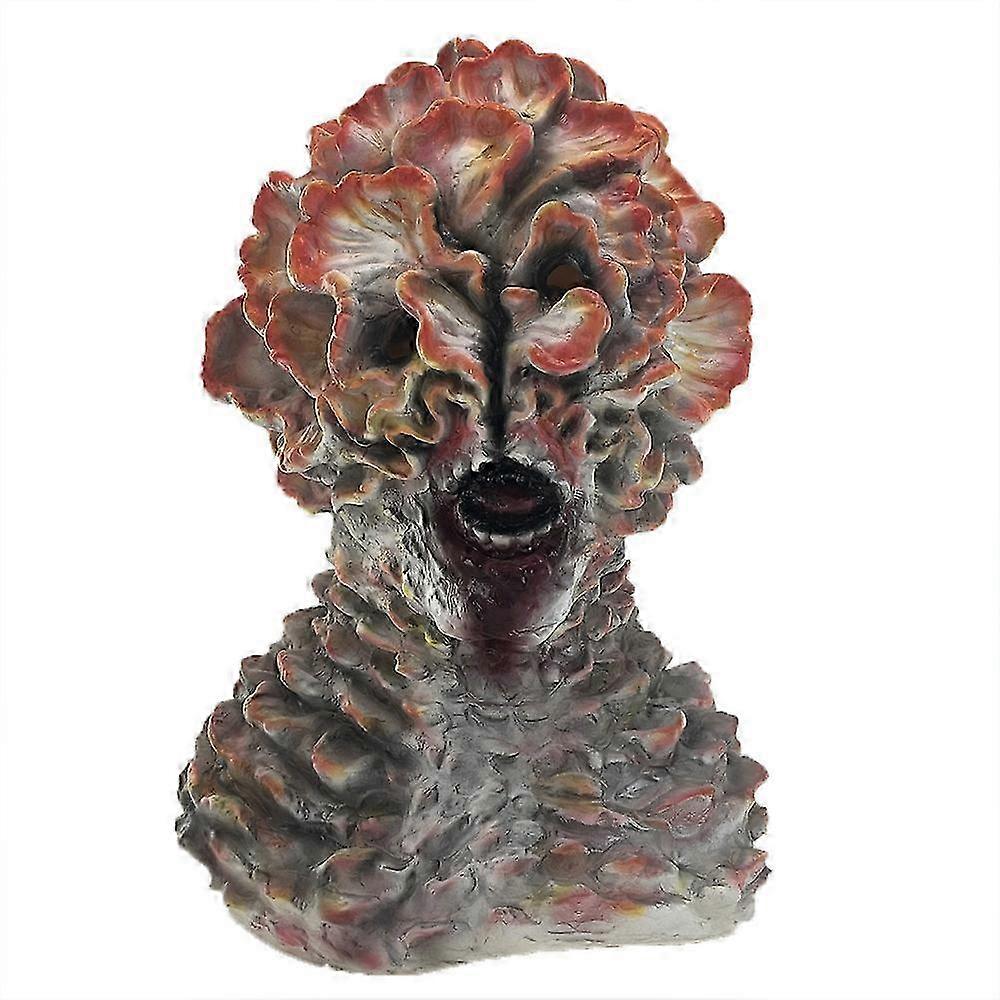 אחרוני הקליקרים בארה"ב מסכות נבג פטרייה אביזרי ליל כל הקדושים קוספליי אימה מפחידה מסכה מצמררת