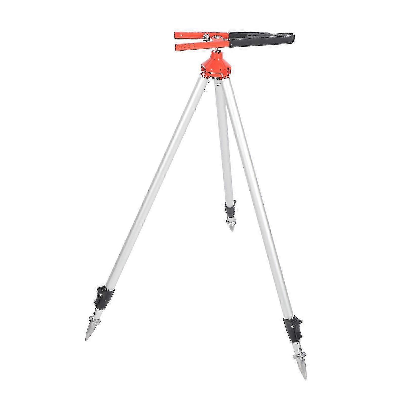 Infällbart undersökningsstativ i aluminiumlegering 75-120cm med centreringsstångklämma för totalstation