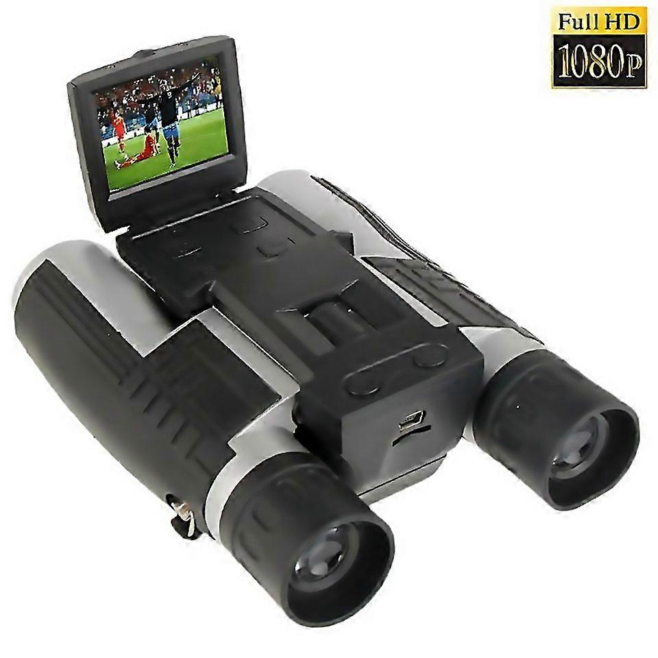 For 20 Inch Tft Lcd 5mp 12 X 32 Zoom Telescope Binocular Digital Camerablack