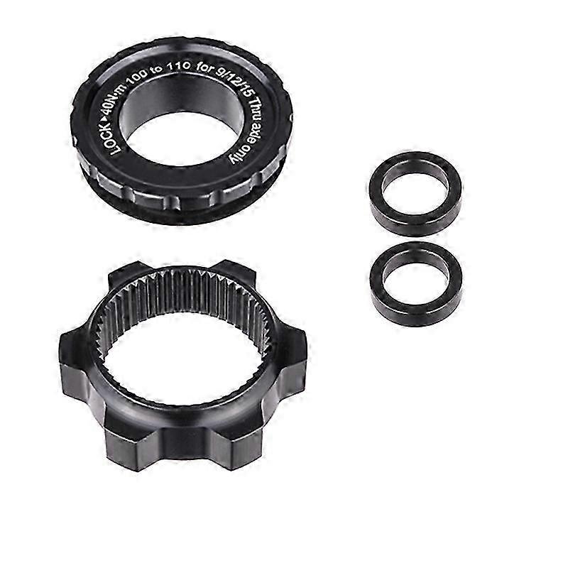 Center Lock Hub Boost Adapter for 6-Hole Wheels, 15x100 to 15x110 Conversion