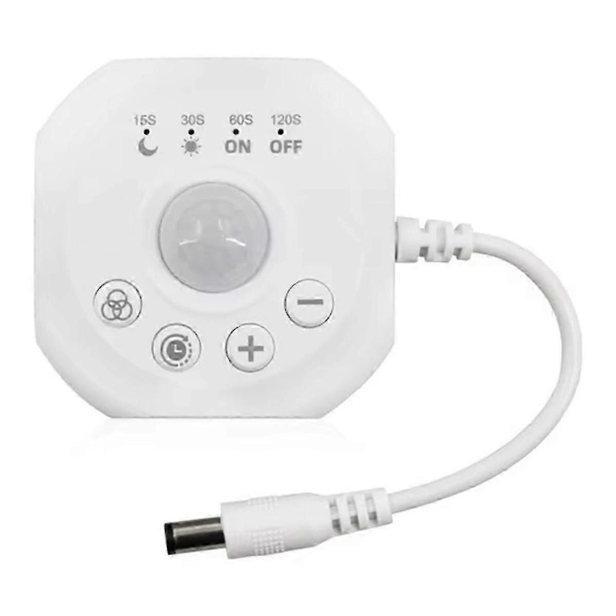 DC5-24V PIR Motion Sensor Light Switch LED Strip Controller Monochrome Dimmer DC Timer Automatic Movement Detector