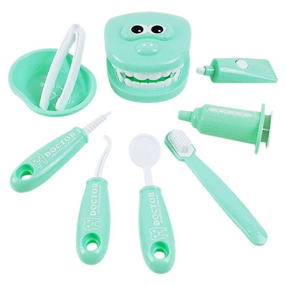 1 Set Doctor Pretend Play Toy Simulation Dentists Equipment Pretend Play Toy