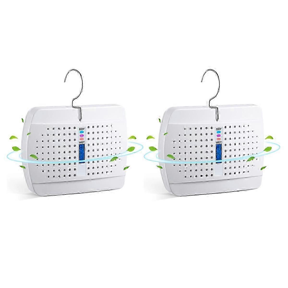 Rechargeable Small Dehumidifier, EU Plug,2PCS